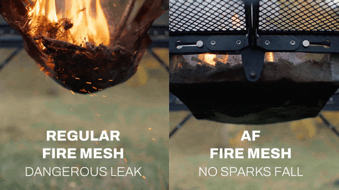 Mesh Flamable Replacement Fire Mesh – AroundFire